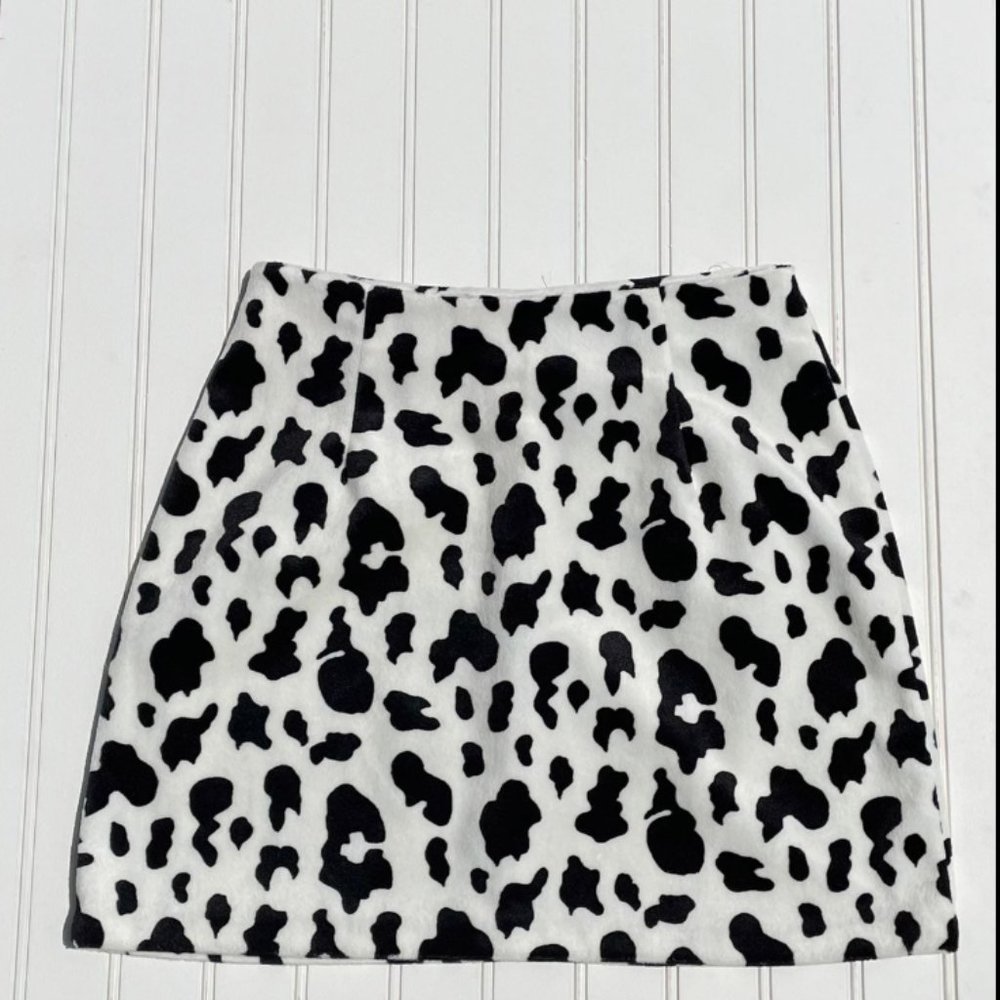 Vintage Pandora Casual Cow Faux Fur 90s